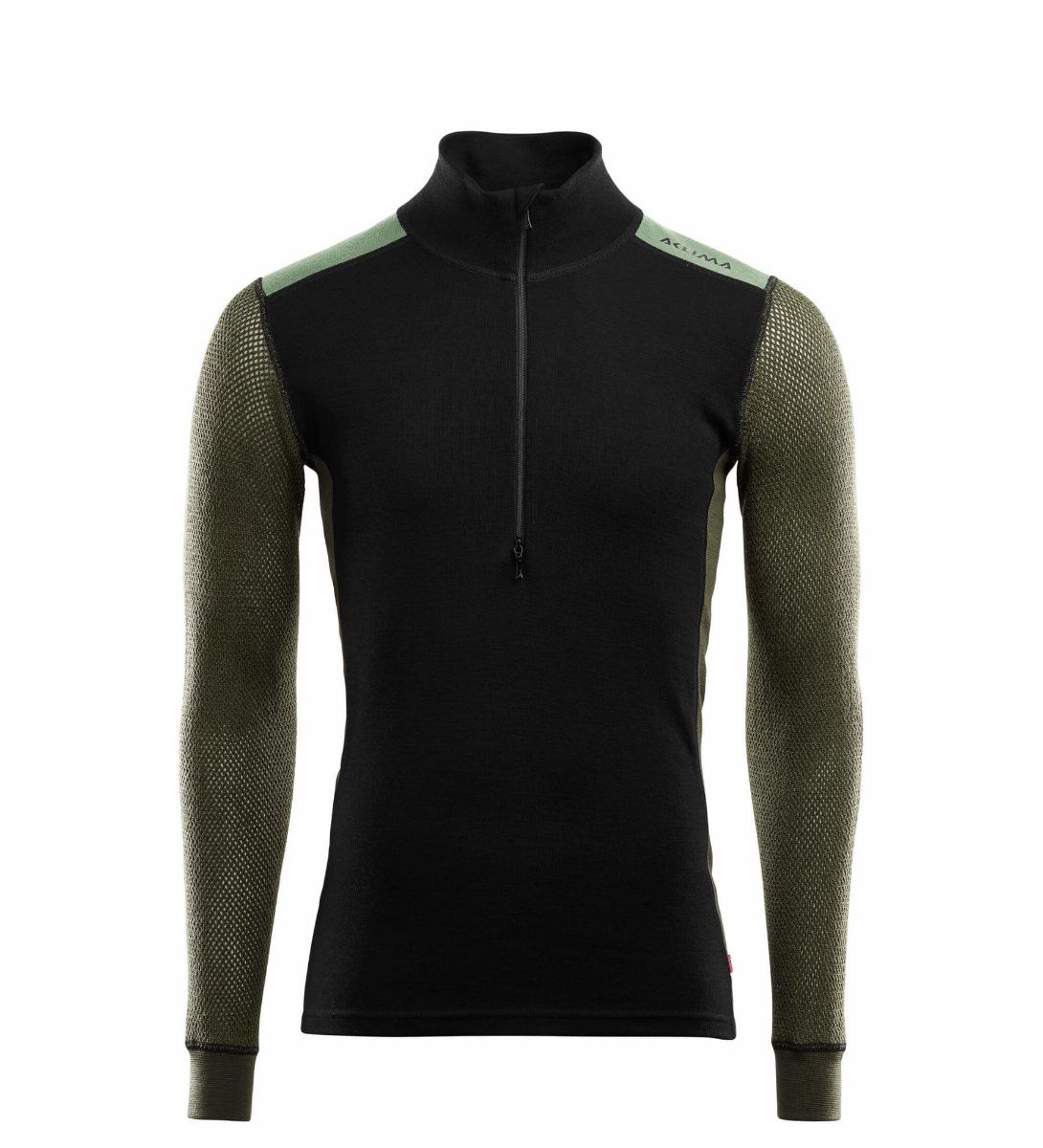 Bilde av WoolNet Hybrid Mock neck M's