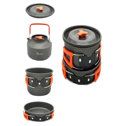 Bilde av Kjelesett anodisert 3 deler