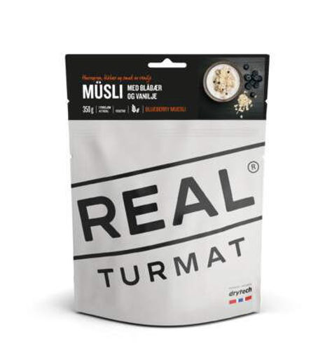 Bilde av Blåbær og vaniljemüsli