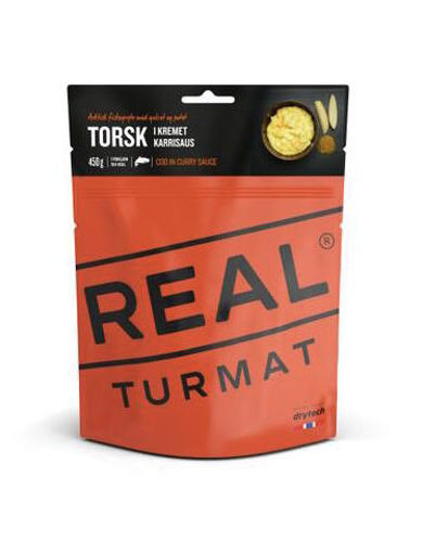 Bilde av Torsk i kremet karrisaus