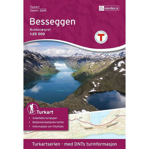 Bilde av Besseggen 1:25 000