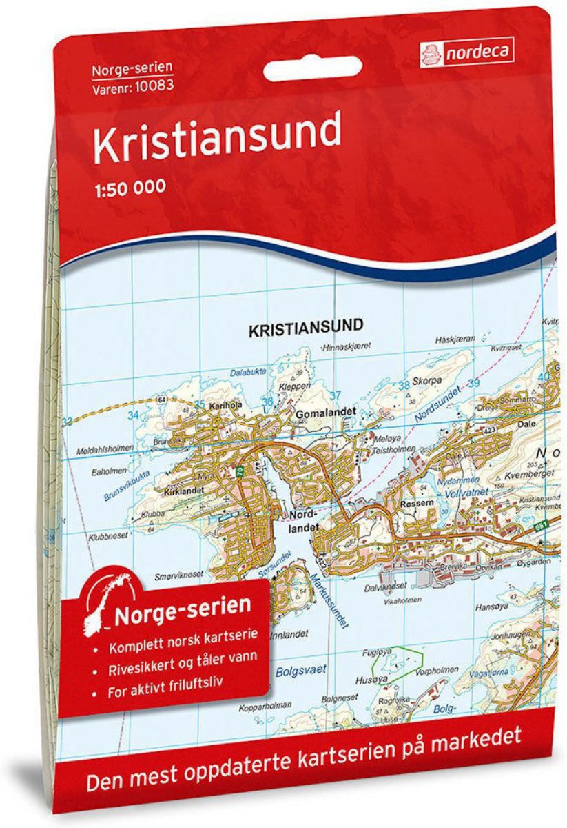 Bilde av Kristiansund 1:50 000