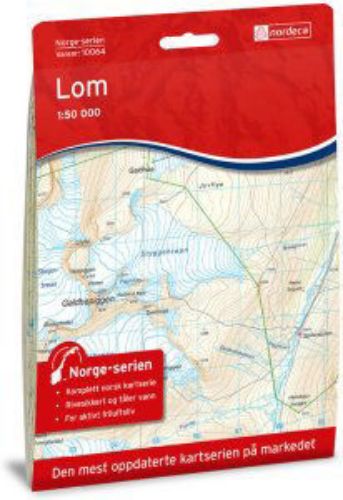 Bilde av Lom 1:50 000