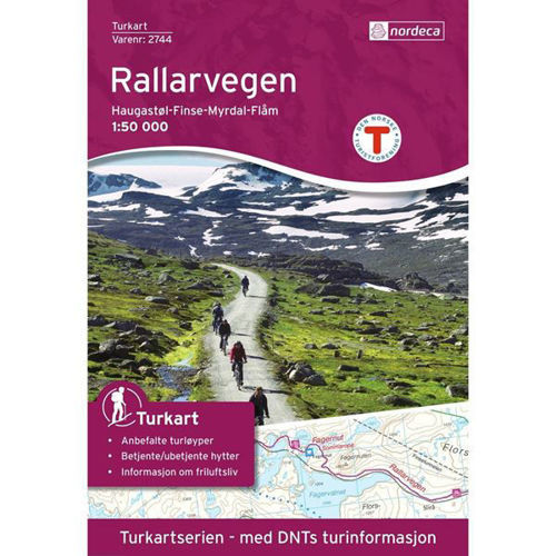Bilde av Rallarvegen 1:50 000