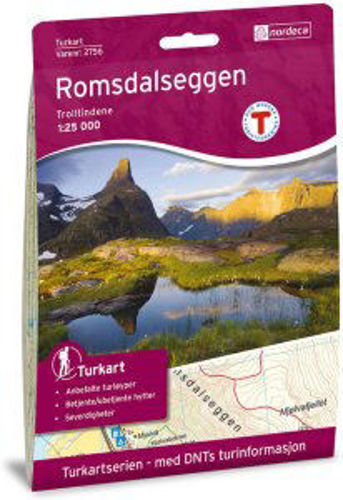 Bilde av Romsdalseggen 1:25 000