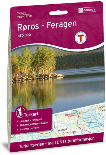 Bilde av Røros Feragen 1:50 000