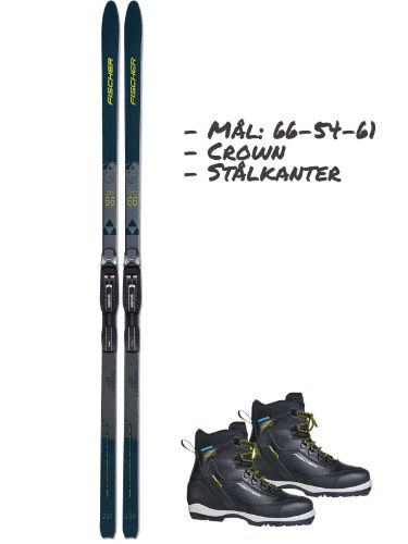 Bilde av Transnordic 66 Crown - Fischer BCX sko