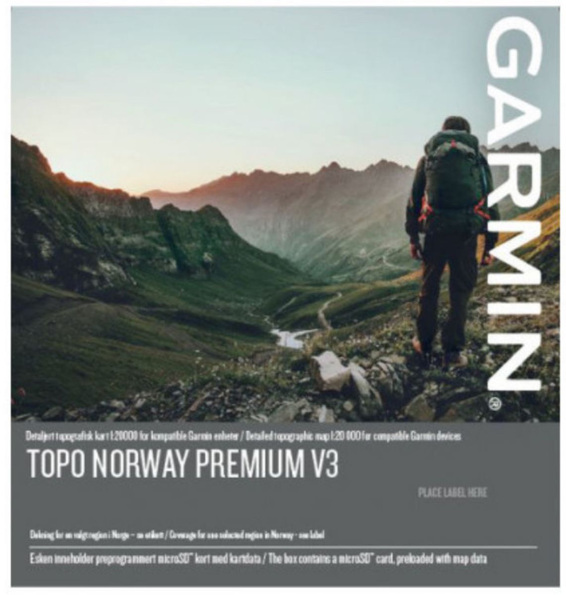 Bilde av TOPO Norway Premium v3, 2 - Sør 1:20.000
