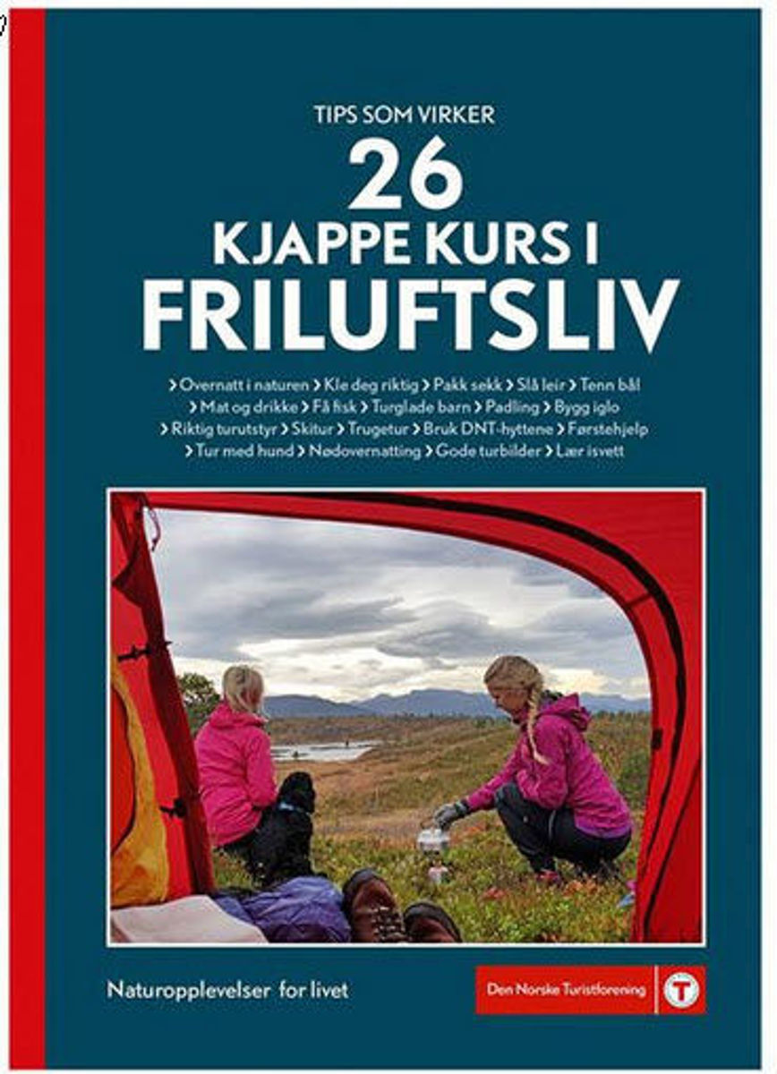 Bilde av 26 kjappe kurs i friluftsliv