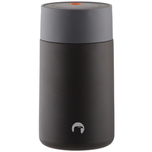 Bilde av Mattermos 0.6 L med skje, sort