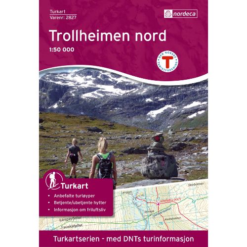 Bilde av Trollheimen nord 1:50 000