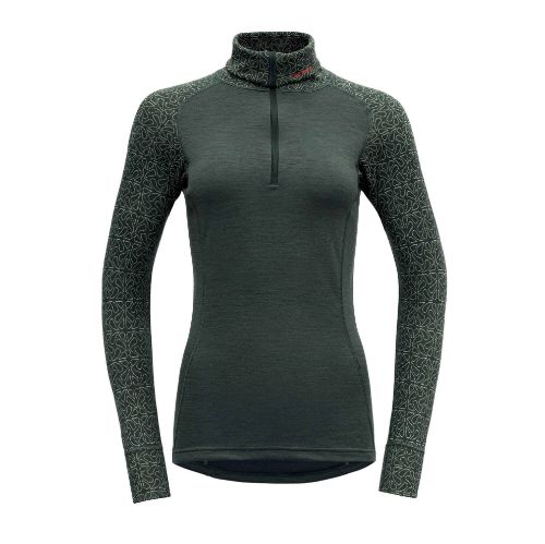 Bilde av DUO ACTIVE MERINO ZIP NECK WOMAN