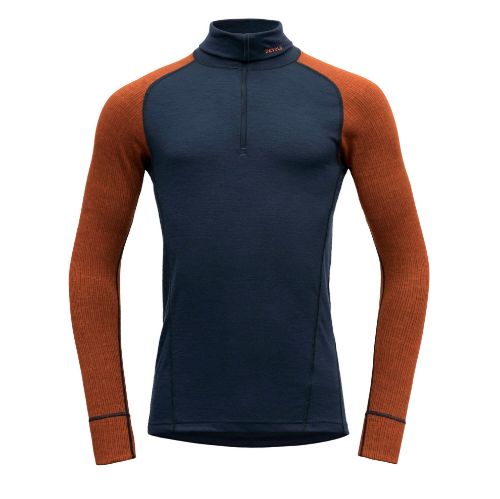 Bilde av DUO ACTIVE MERINO ZIP NECK MAN