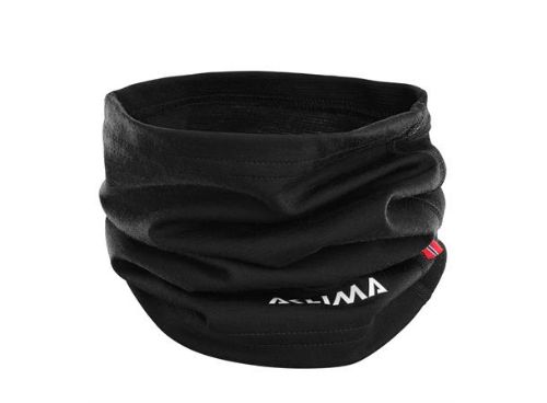 Bilde av en hals/buff/headover fra Aclima i 100% merinoull. Denne halsen er i fargen: svart.