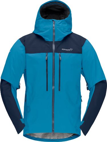 Bilde av Trollveggen Gore-Tex Pro Light Jacket M's i fargen Hawaiian Surf/Indigo Night