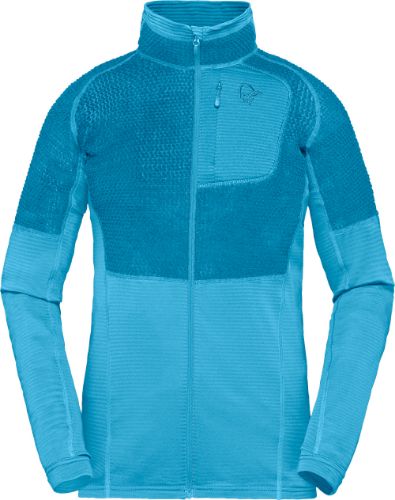 Bilde av Lyngen Alpha90 jacket fra Norrøna til dame i en lys blåfarge