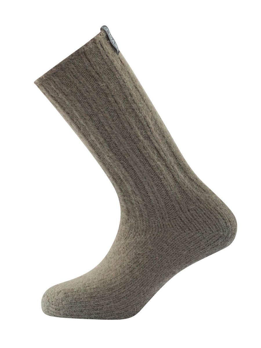 Devold Nansen Wool Sock Forest - tykke ullsokker fra Devold i 80% ull