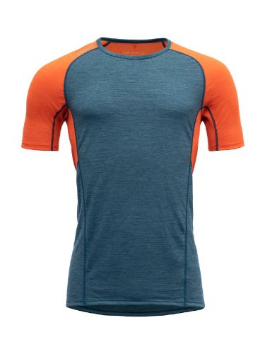 Trenings t-skjorte fra Devold i merinoull og Tencel