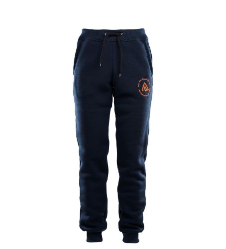 blå joggebukse i ullfleece til herre