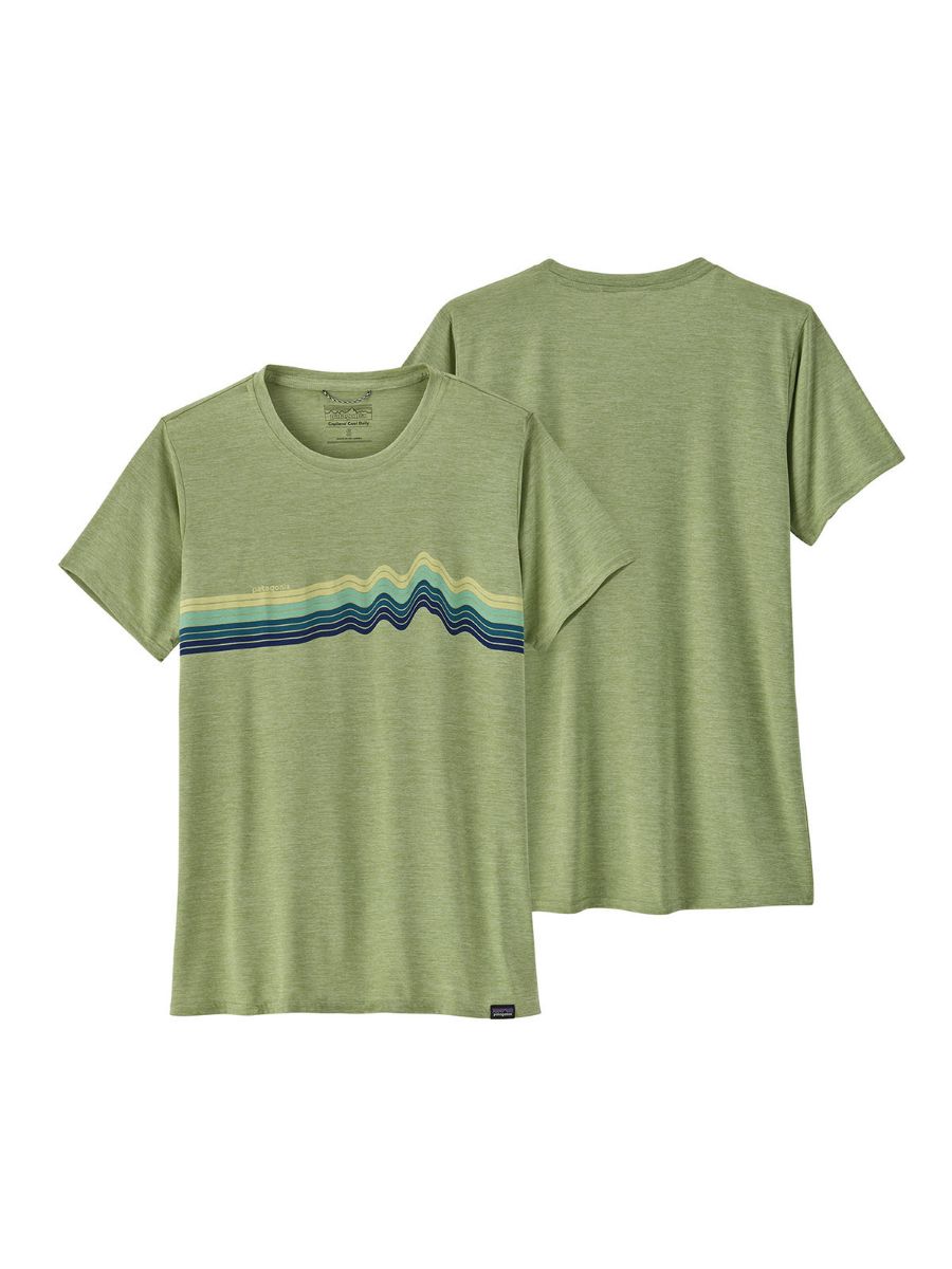 W's Cap Cool Daily Graphic Shirt i fargen Salvia Green