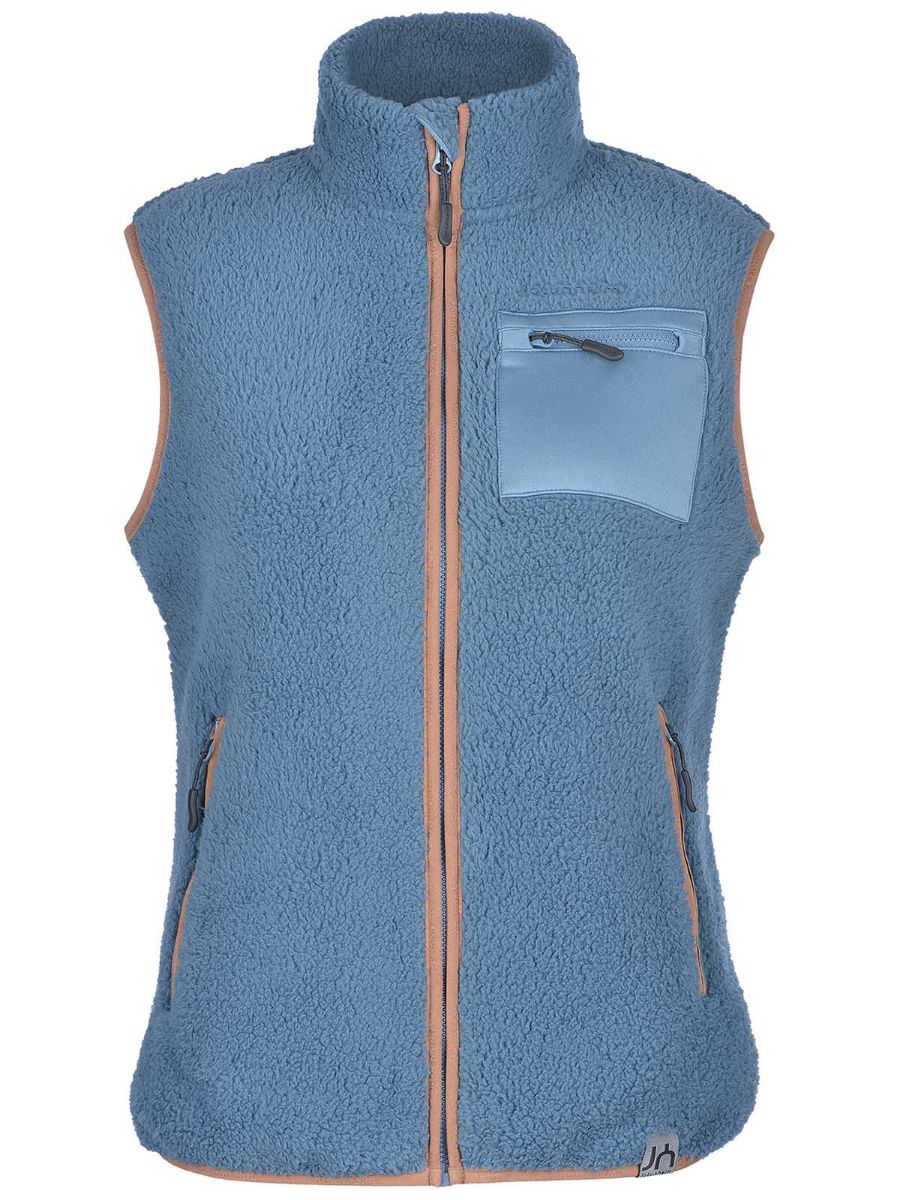 Jotunheim Bessheim Teddyvest til dame i fargen Orion Blue