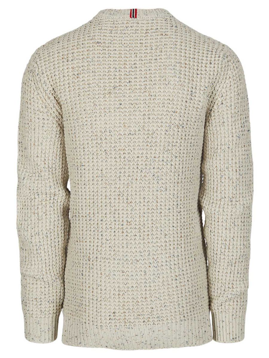 Field Sweater fra Amundsen Sports. Herremodell i lys farge (Natural)