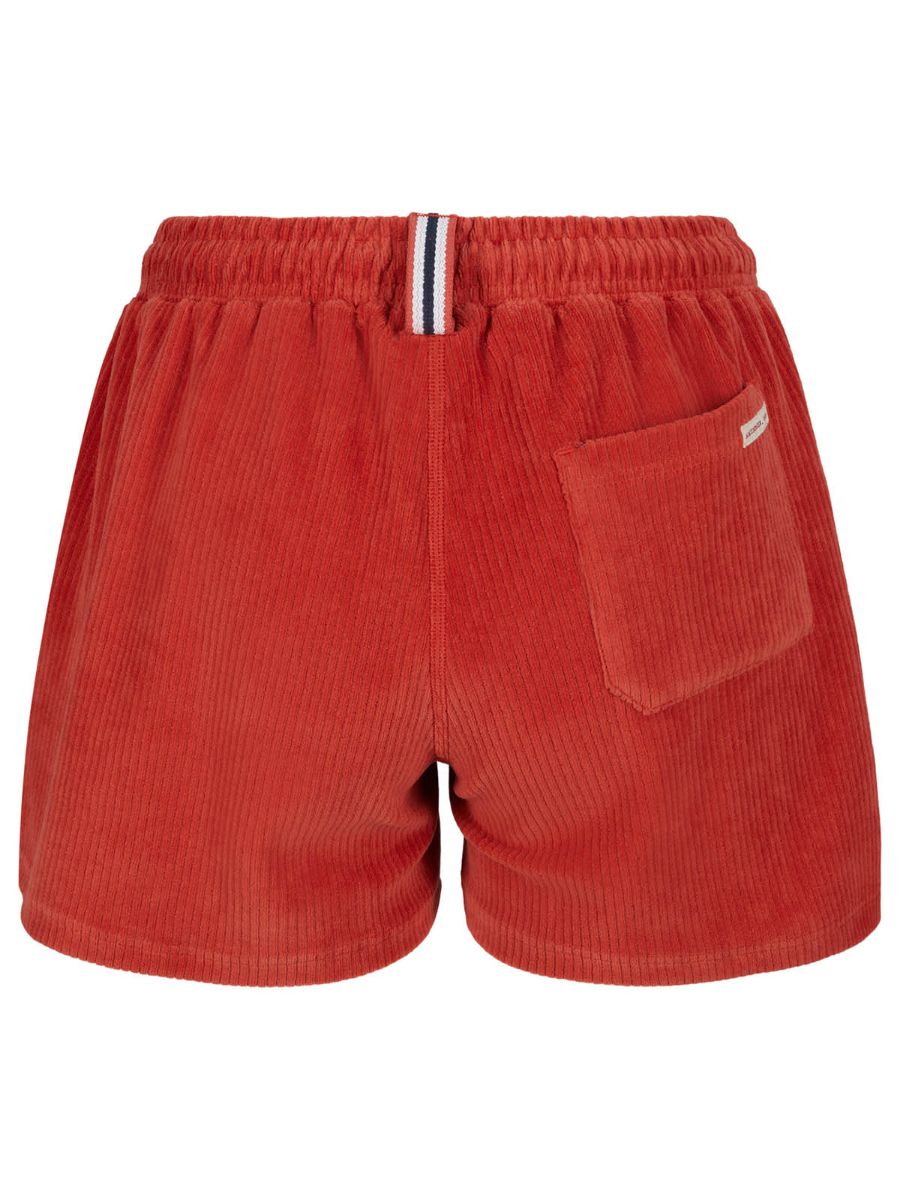 Amundsen 4incher Comfy Cord Shorts Womens i fargen Red Clay	