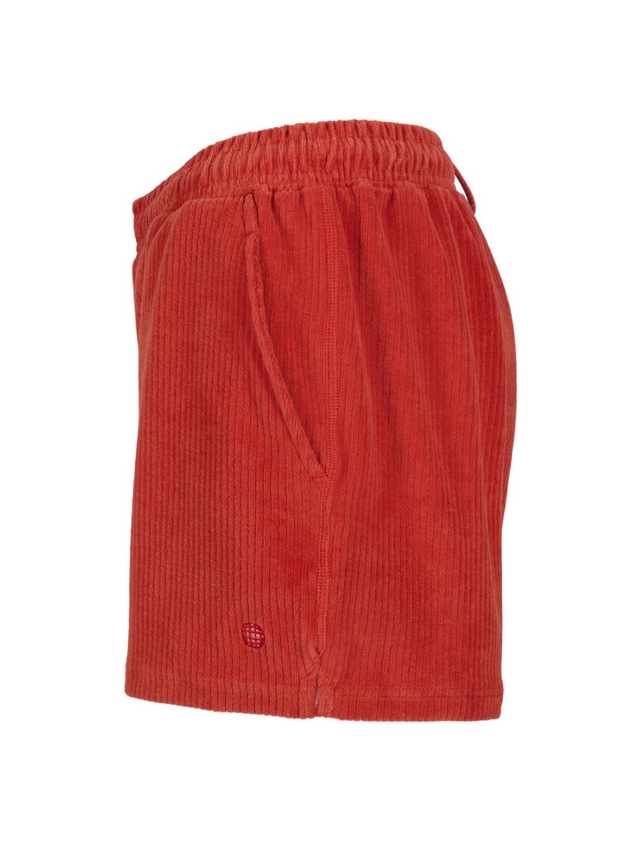 Amundsen 4incher Comfy Cord Shorts Womens i fargen Red Clay	