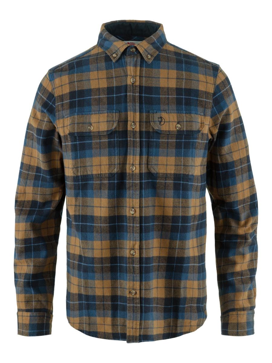 Fjellreven Singi Heavy Flannel Shirt: Skjorte fra Fjellreven til herre
