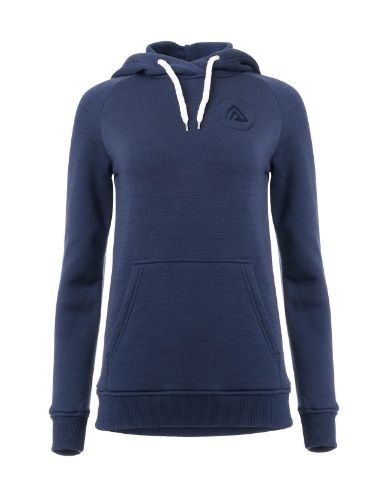 Aclima FleeceWool V2 i fargen Navy Blazer. En supermyk og komfortabel fleecegenser i ull