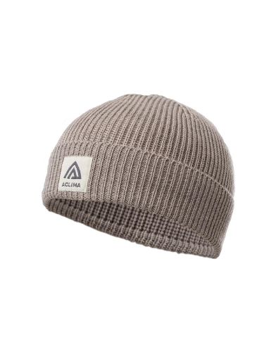 Lue fra Aclima. Explorer Beanie fra Aclima i fargen Beige Melange. 