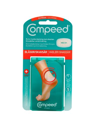 Vis detaljer for Gnagsårplaster Extreme Gnagsårplaster fra Compeed