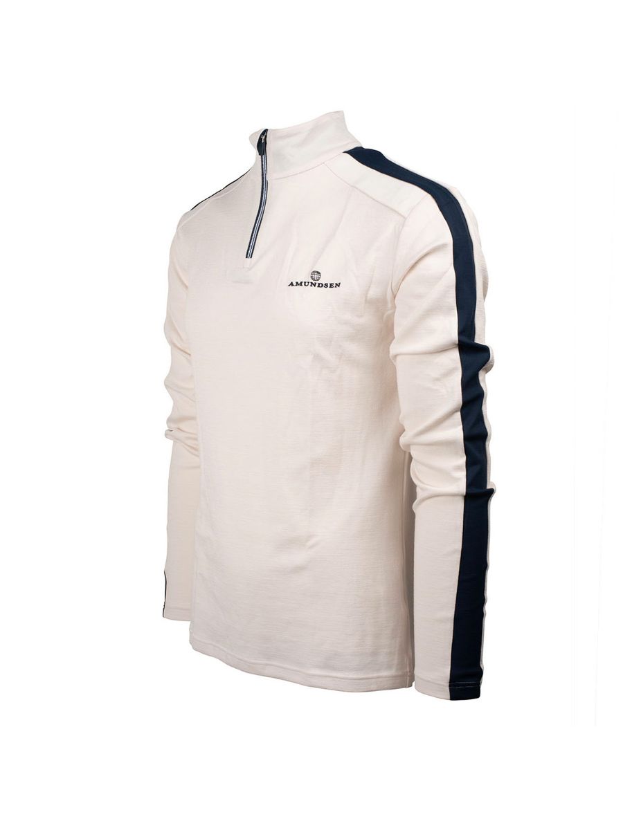 Amundsen 5mila Half Zip M i fargen White