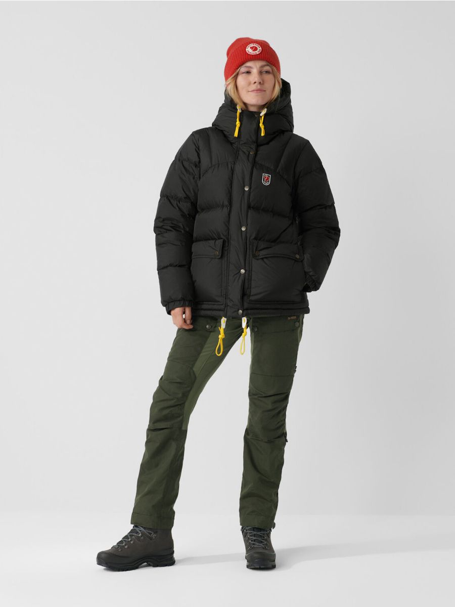 Fjällräven Expedition Down Lite Jacket W i fargen Black. En klassisk dunjakke til dame fra Fjellreven