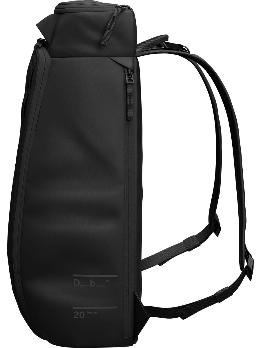 Db Hugger Backpack 20 L Black Out: Bestselger fra Db (Douchebag) nå i mindre størrelse	