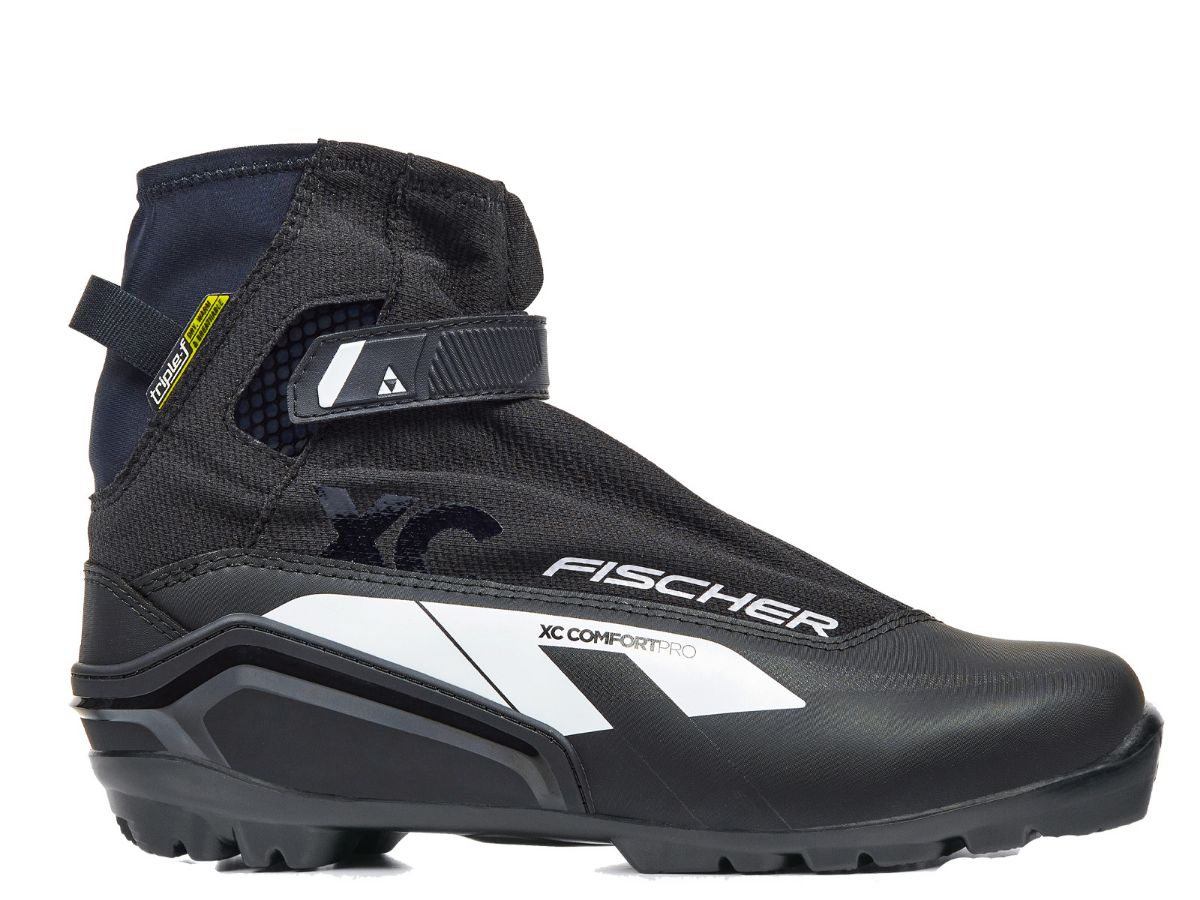Scarponi Sci Da Fondo Fischer XC Comfort Pro Silver – Uomo, Impermeabili, Chiusura Speed Lock