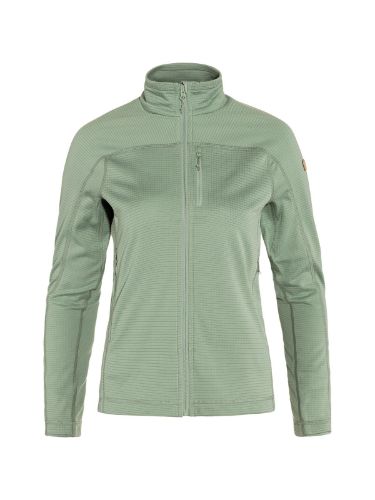 Fjällräven Abisko Lite Fleece til dame i fargen Misty Green. Fleecejakke fra Fjellreven. 