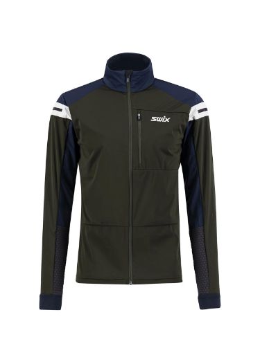Swix Dynamic Jacket Mens i fargen Dark Olive. Langrennsjakke/skijakke fra Swix