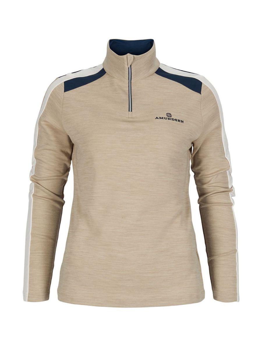 Amundsen 5mila Half Zip W i fargen Desert