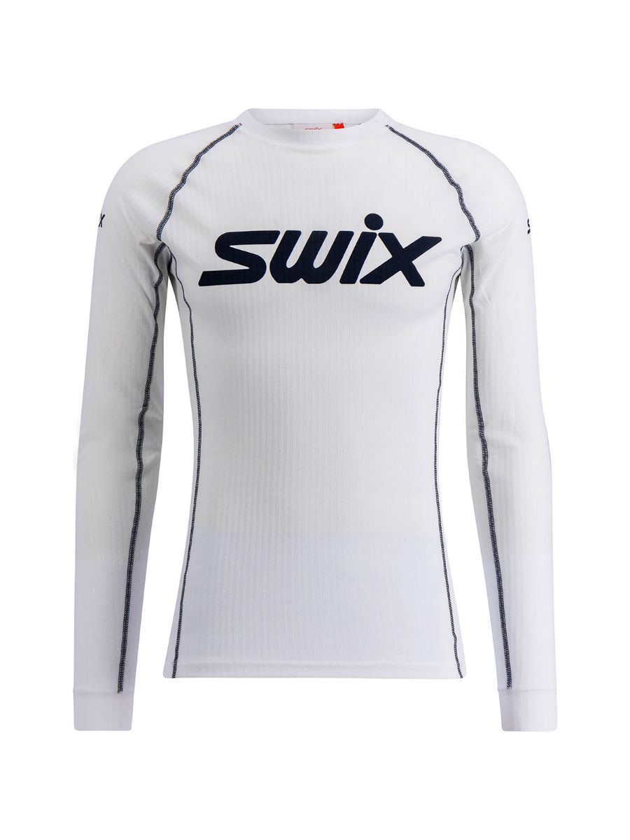 Swix RaceX Classic Long Sleeve M i fargen Bright White/Dark Navy. Superundertøy fra Swix til herre. 