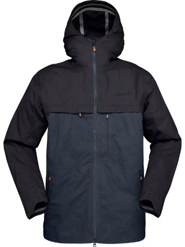 Vis detaljer for Femund Cotton Jacket M's Norrøna Femund Cotton Jacket i fargen Navy Blazer til herre. Bomullsjakke til herre fra Norrøna