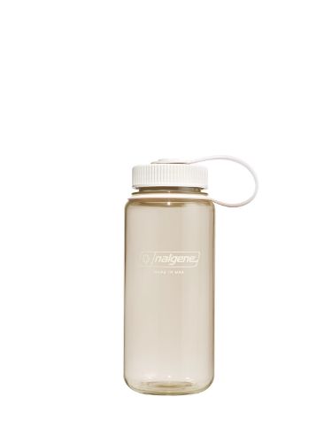 Vis detaljer for 0.5 L Wide Mouth | Cotton Nalgene 0,5L Wide Mouth i fargen Cotton. Drikkeflaske fra Nalgene
