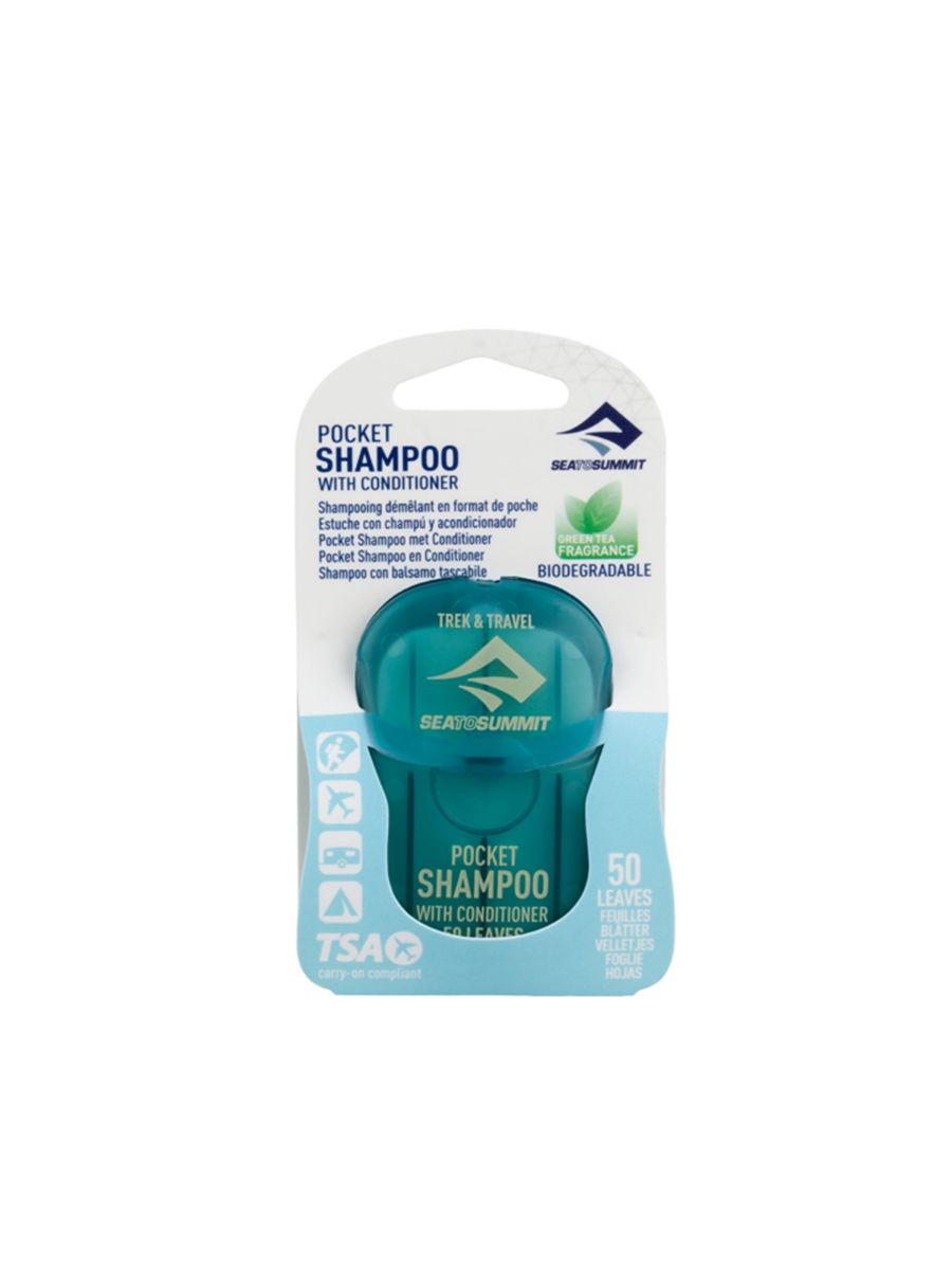 Sea to Summit Soap Pocket Conditioning Shampo. Flytende tursåpe i en solid flaske som hindrer lekkasje.	