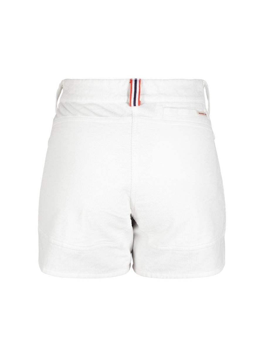 Amundsen 5incher Concord Garment Dyed Shorts Womens i fargen White. Hvit shorts fra Amundsen til dame