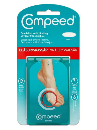 Vis detaljer for Gnagsårplaster Small Compeed Gnagsårplaster. Små gnagsårplaster fra Compeed