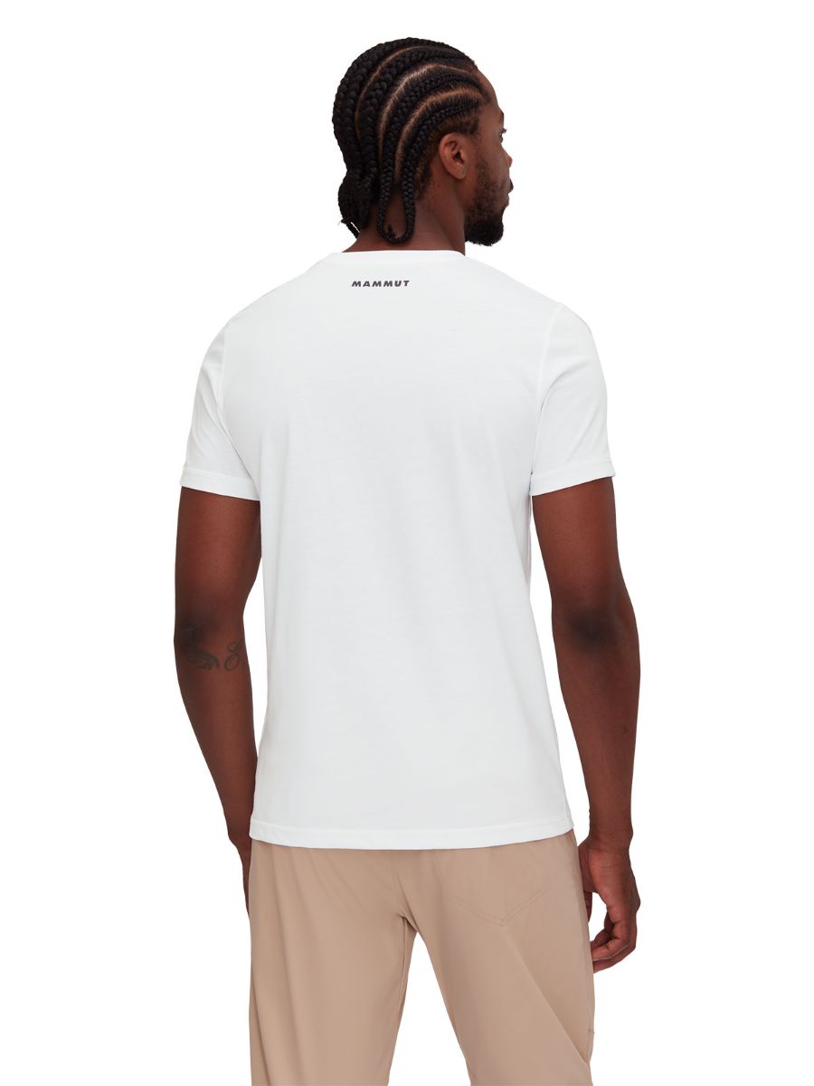 Mammut Core T-shirt Mens Outdoor i fargen White. Hvit t-skjorte til herre.