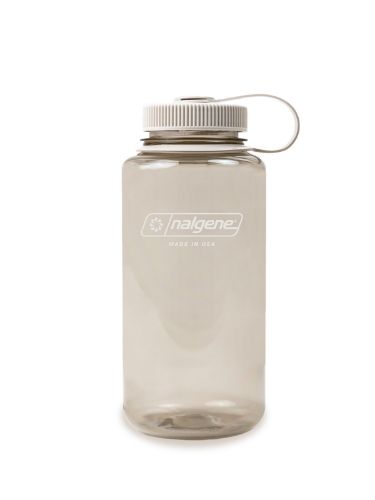 Nalgene 1L Wide Mouth i fargen Cotton. Drikkeflaske fra Nalgene.	