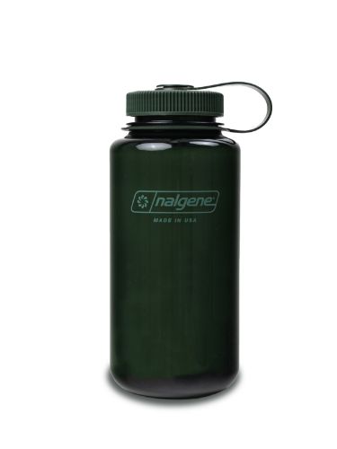 Nalgene 1L Wide Mouth i fargen Jade. Drikkeflaske fra Nalgene.	