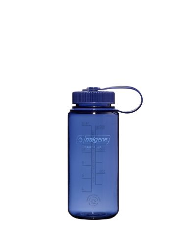 Vis detaljer for 0.5 L Wide Mouth | Denim Nalgene 0,5L Wide Mouth i fargen Denim. Drikkeflaske fra Nalgene