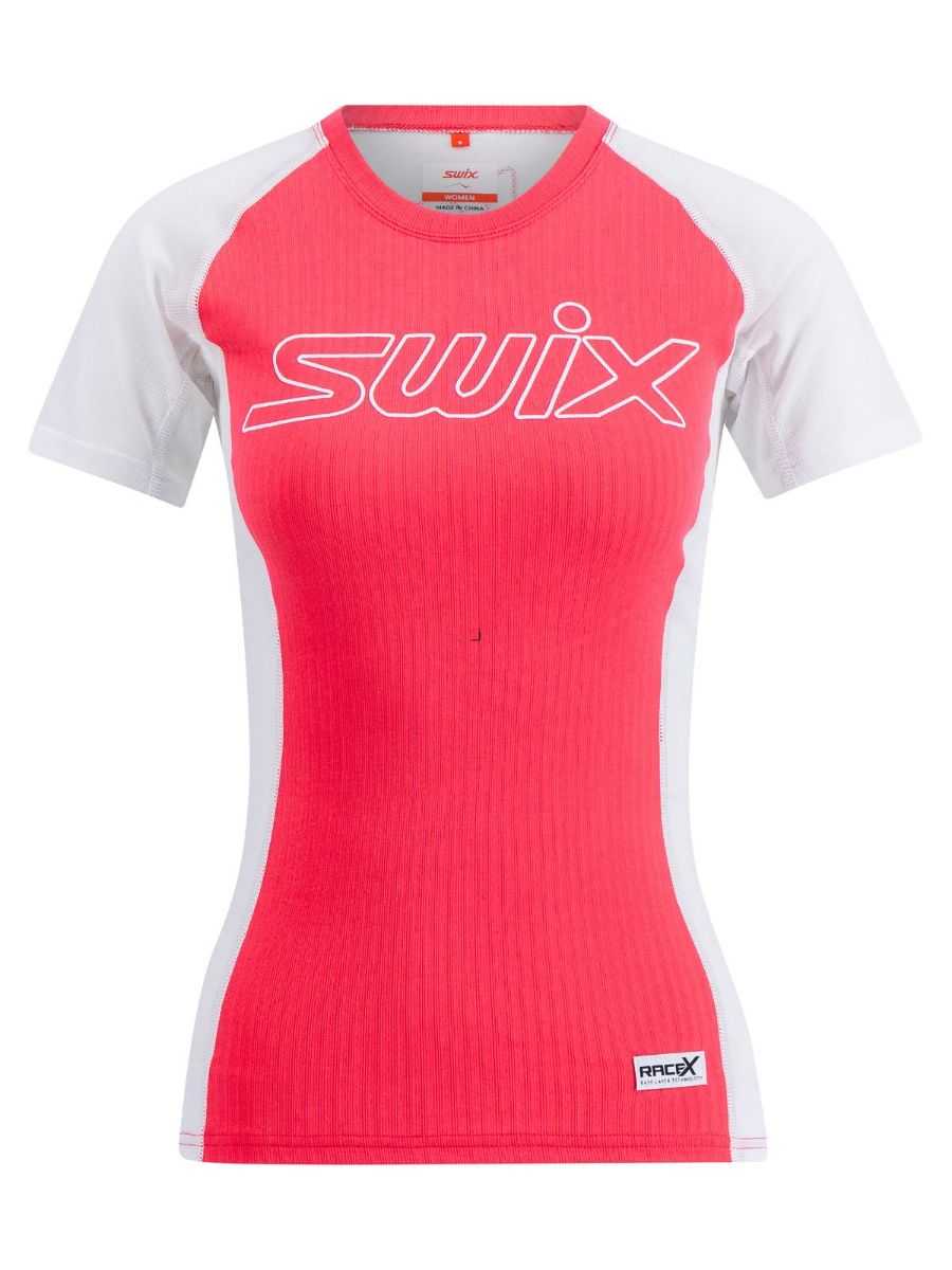 Swix RaceX rosa T-skjorte til dame